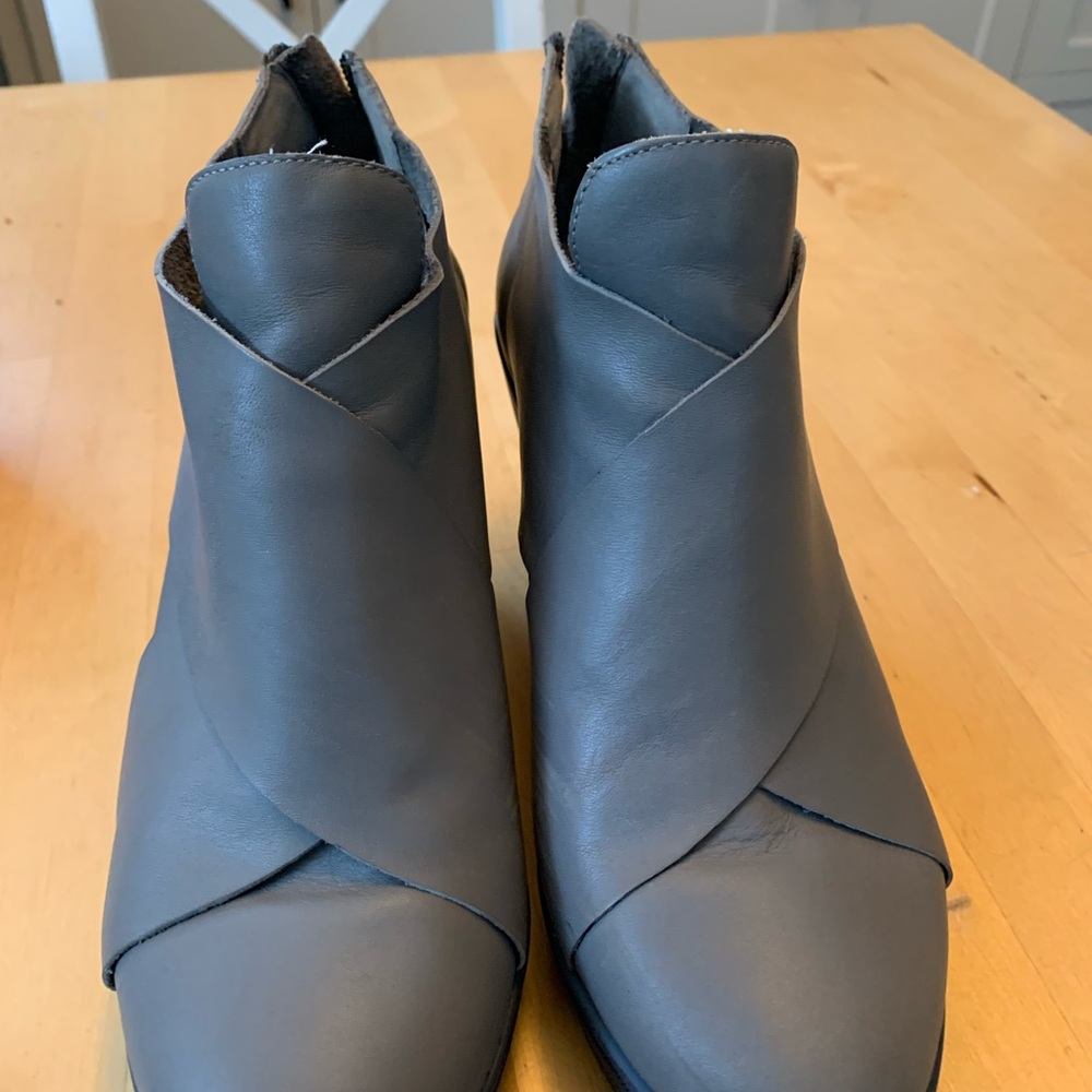 Eileen Fisher Slate Ankle Booties